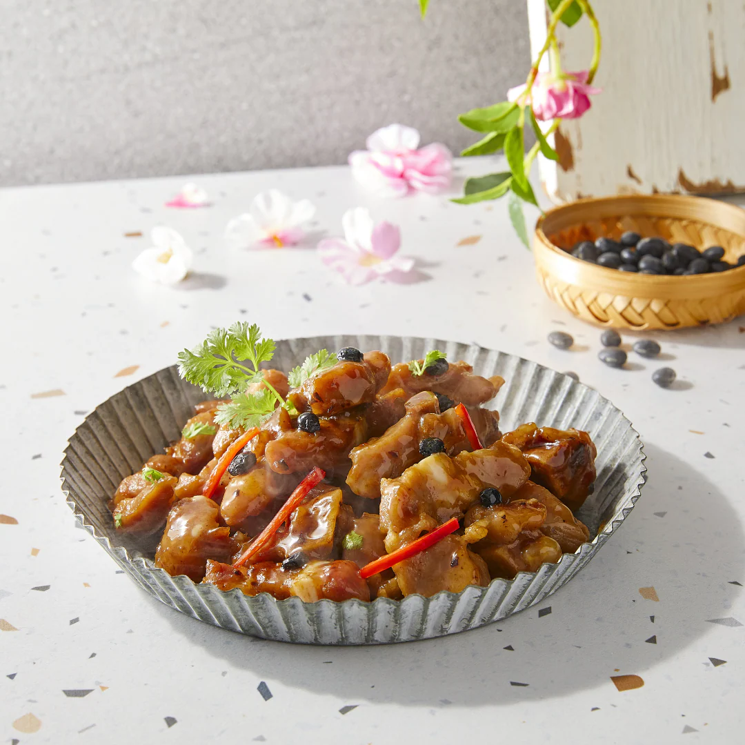 Pork Ribs with Black Bean Sauce 豉汁排骨 (360g)