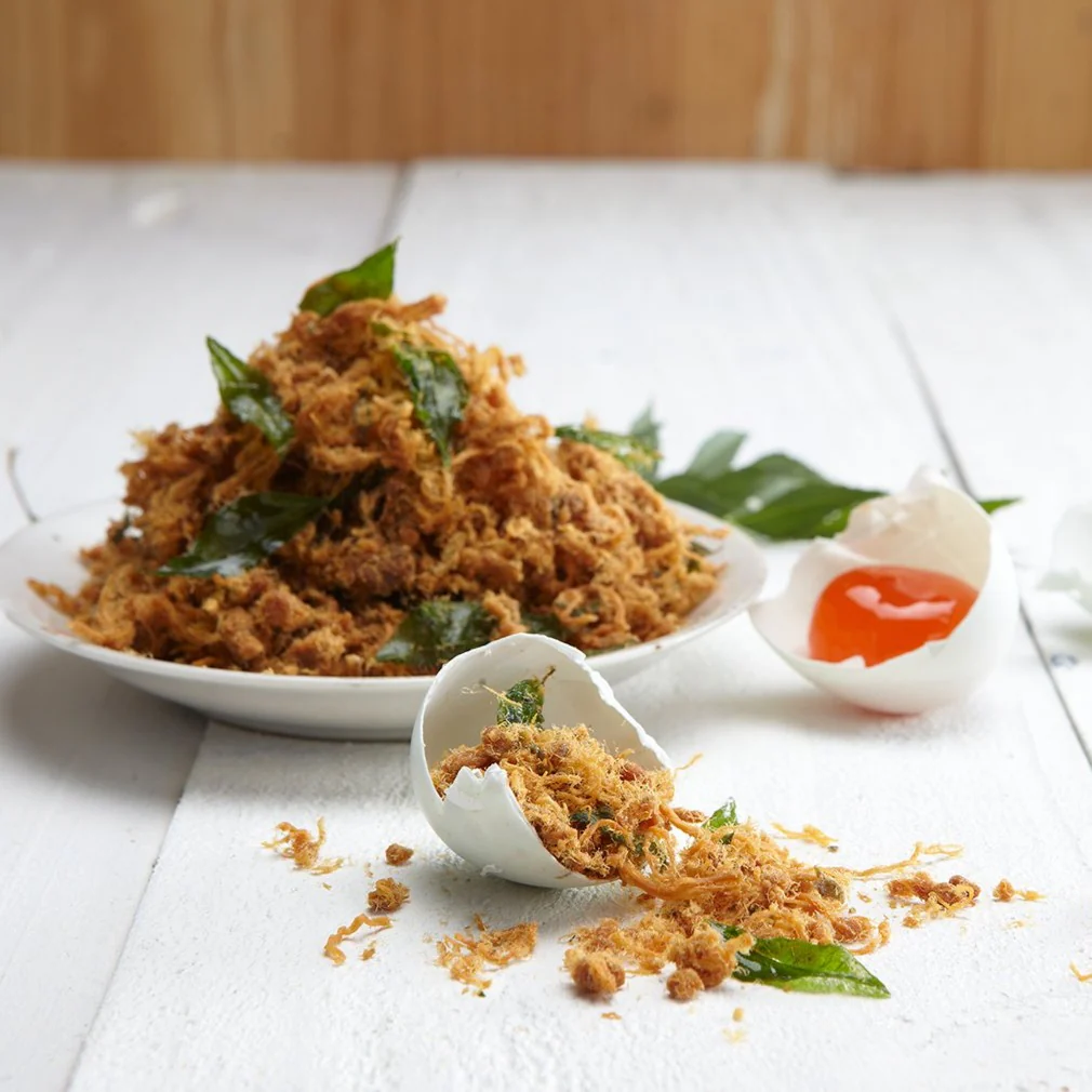 Salted Egg Pork Floss 咸蛋肉松 (270g)
