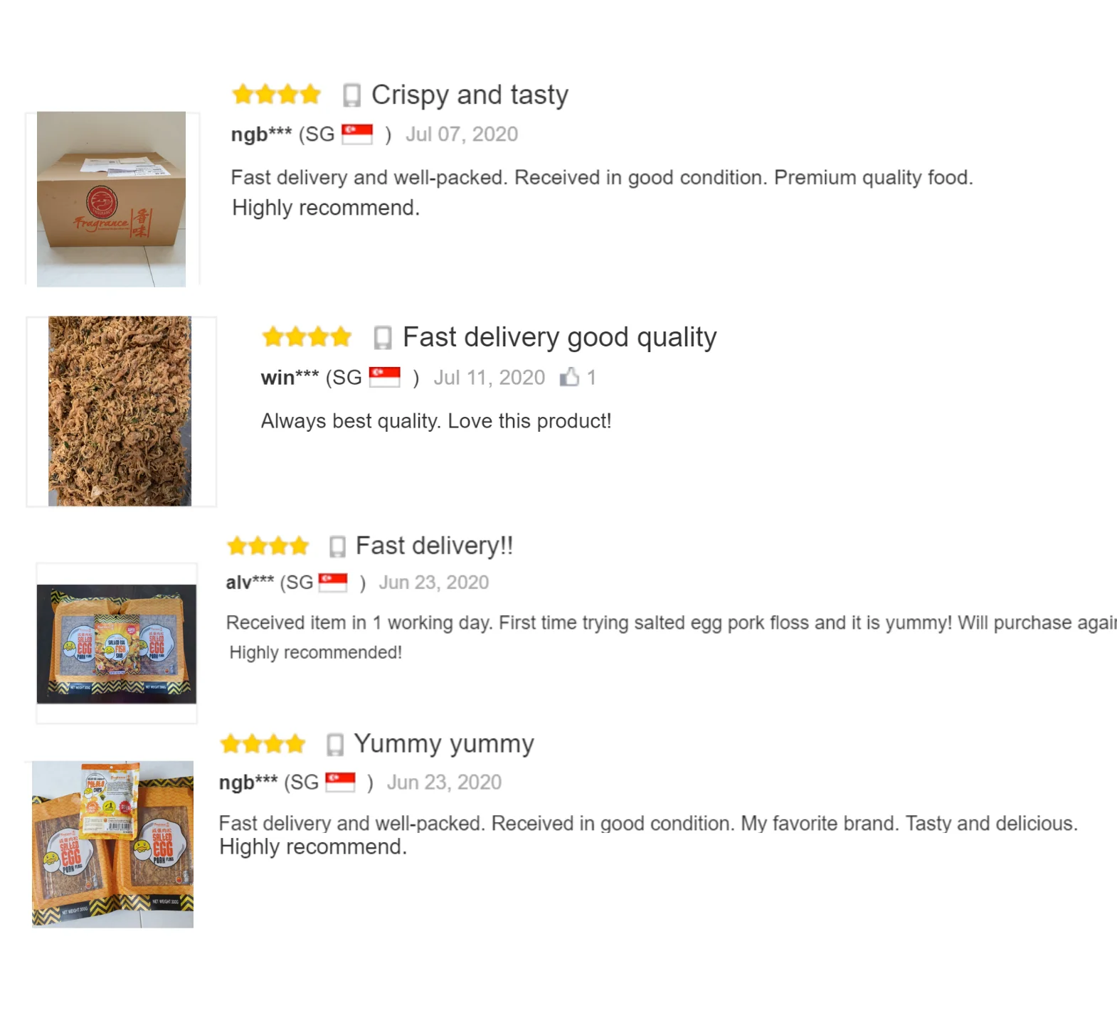 Salted Egg Pork Floss 咸蛋肉松 (270g) - Image 2